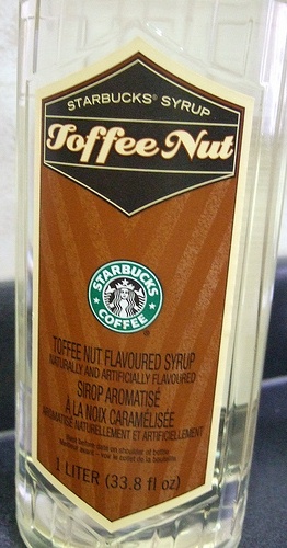 Syrups products new home Starbucks Syrup Toffee Nut